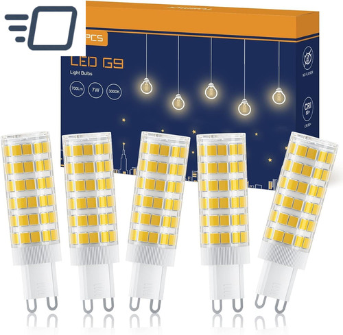 Led bulbs warm white - g9,