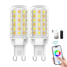 BVCL Wi-Fi Smart G9 LED Bulbs