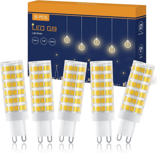 Led bulbs warm white - g9,