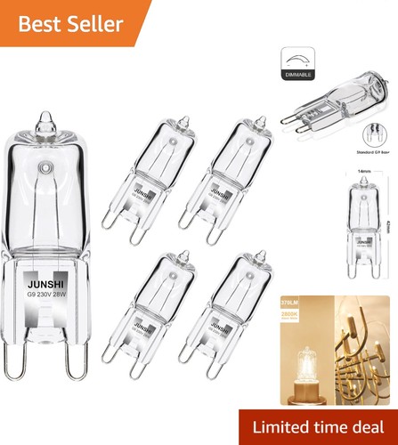Clear capsule halogen - g9,