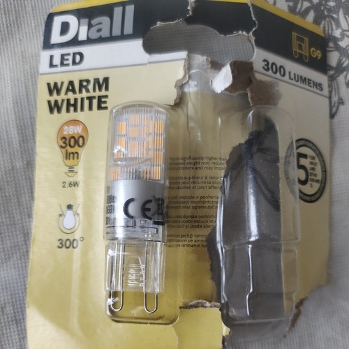 Led bulb 300lm 7w warm - led,