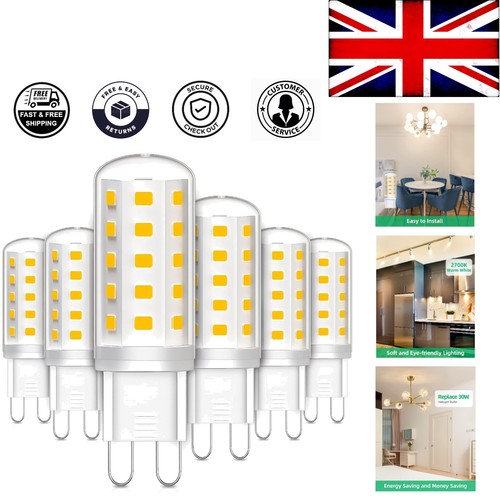 Led warm white bulbs - g9,