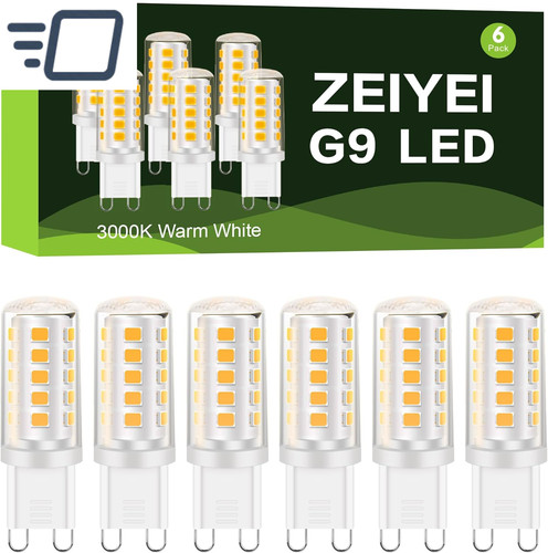Led bulbs pack 4w - bulbs,, 6-pack,