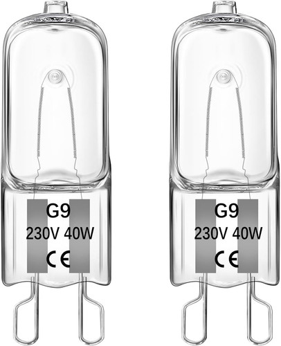 40w halogen oven bulbs - g9,