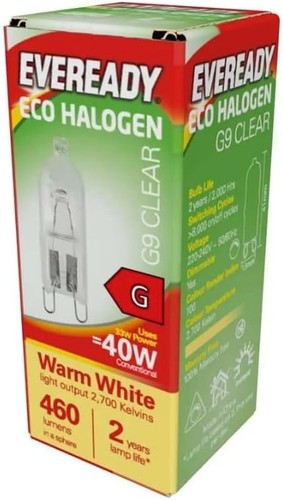 Clear glass eco - glass, halogen